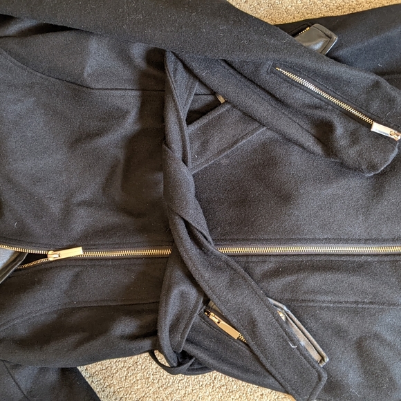 NWOT RW&Co Black Winter Coat/Jacket - Picture 8 of 8